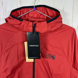 【Women's M レッド系】 Mountain Hardwear ( マウンテンハードウェア ) コア エアシェル フーディ Kor AirShell Hoody OL4037 644 z00056045 644 ウィンドシェル アウター ジャケット トップス ウ