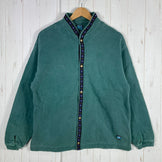 【Women's L グリーン系】 1990s Alf ( アルフ ) チロリアン スウェット カーディガン Tyrolean Sweat Cardigan ビンテージ オリジナル 入手困難 コットン ウェア トップス アウター ジャケット コットン z00054501