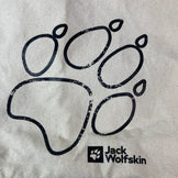 One Size Beige Jackwolfskin Cotton Canvas Tote Bag (z00054630)