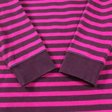 【Women's S ピンク系】Patagonia ( パタゴニア ) ロングスリーブ センダー ストライプ トップ Long-Sleeved Sender Stripe Top オーガニックコットン Tシャツ ロンt 54610 International Women's コットン ロングスリーブTシャツ クルーネック インナー シャツ トップス ウェア - 【公式】2ndGEAR（セカンドギア）Webショップ【登山用品・アウトドア用品専門 買取販売店】