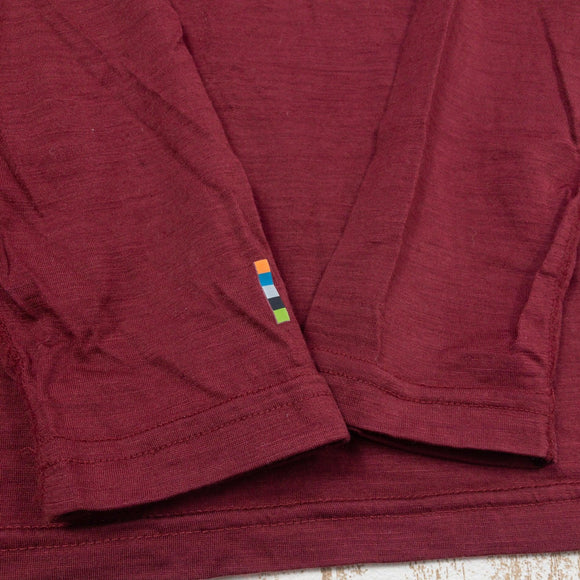 【Men's XS ワインレッド系】 Smartwool ( スマートウール ) メリノ 150 ベースレイヤ－ 1/4 ジップ Merino 150 Baselayer 1/4 Zip メリノウール SW014070 Men's ロングスリーブシャツ インナー シャツ - 【公式】2ndGEAR（セカンドギア）Webショップ【登山用品・アウトドア用品専門 買取販売店】