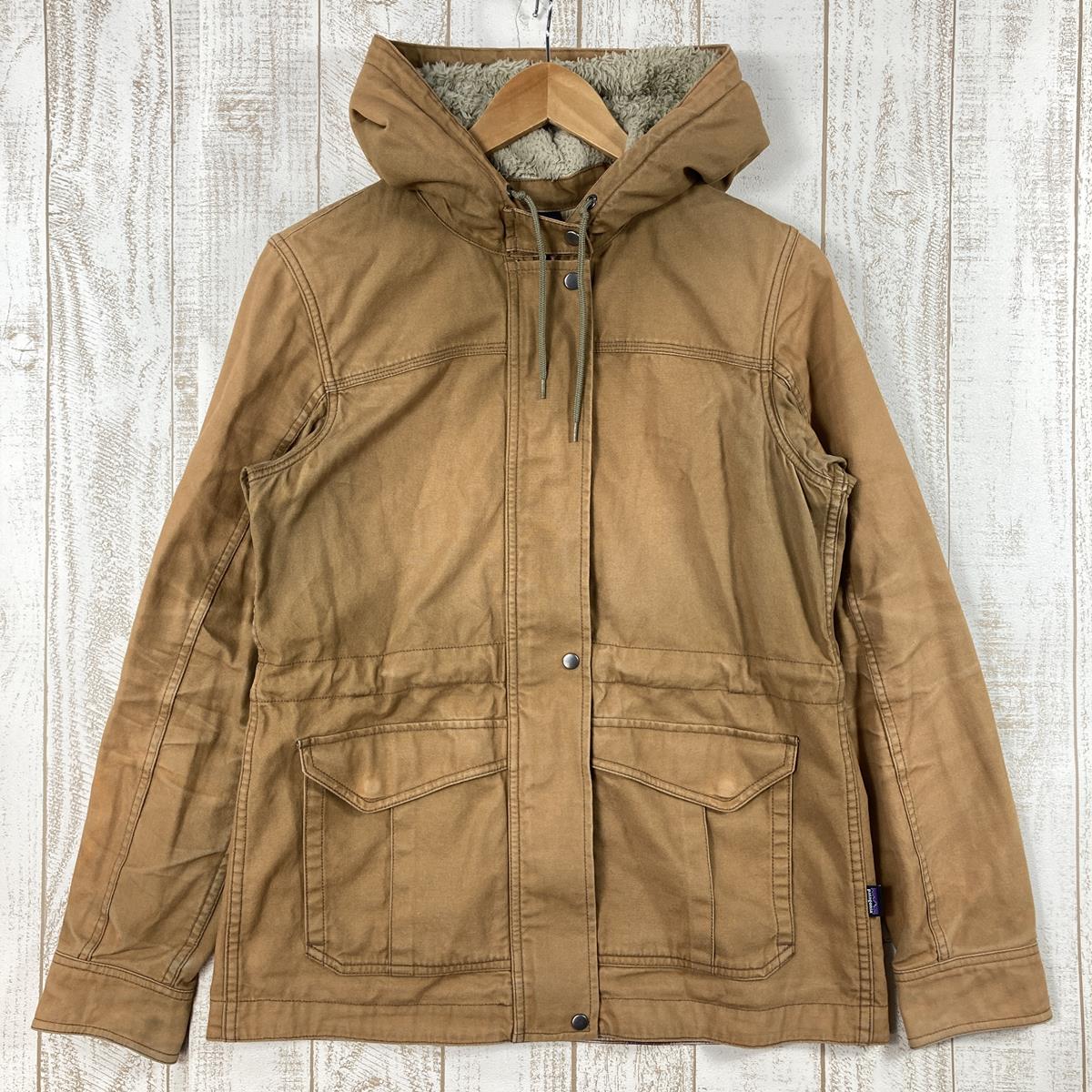 【Women's M ブラウン系】 Patagonia ( パタゴニア ) プレーリー ドーン ジャケット Prairie Dawn Jacket パーカー フーディ フーディー 27150 International Women's BRBN コットン アウター ジャ