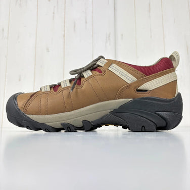 【Women's 24.5cm ブラウン系】 Keen ( キーン ) ターギー 2 ウォータープルーフ W Targhee II WP W 1027366 SAFARI/MERLOT z00057625 SAFARI/MERLOT ハイキングシューズ フットウェア