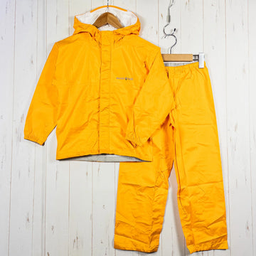 【Kid's 130 オレンジ系】 Montbell ( モンベル ) クレッパー Crepper ナイロン ウェア セットアップ レインスーツ レインシェル z00053208  レインスーツ レインシェル セットアップ ウェア