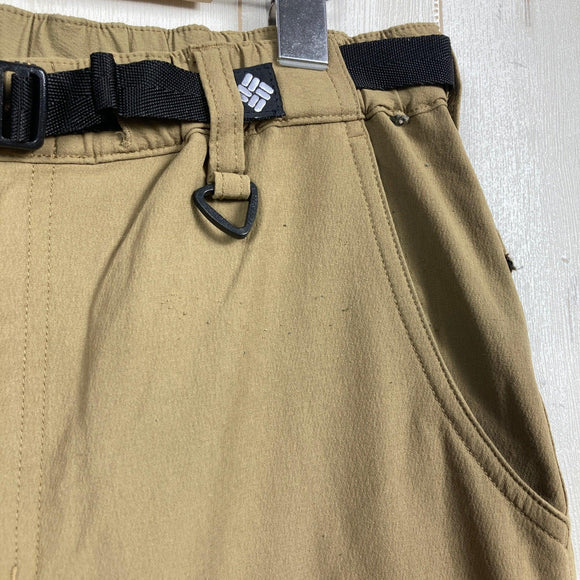 【Men's S ベージュ系】 Columbia ( コロンビア ) ストレッチ ソフトシェルパンツ ナイロン ウェア ボトムス ロングパンツ ソフトシェル z00054305  ソフトシェル ロングパンツ ボトムス ウェア