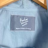 Rawlow Mountain Works Drizzler 连帽衫，男女通用，蓝色，浅绿色，尼龙，防风夹克，外套，上衣，z00053678，Aq