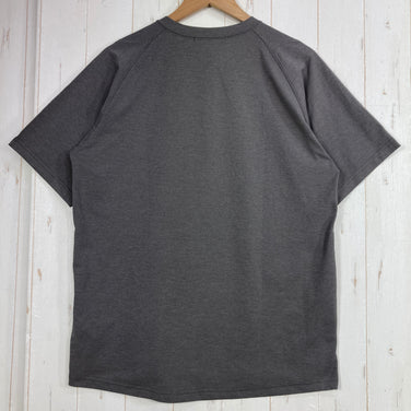 【Men's L グレー系】 Narifuri ( ナリフリ ) NFC アクティブ メッシュ ヘンリーネック Tシャツ ポリエステル ウェア トップス インナー シャツ ロングスリーブTシャツ クルーネック 化繊 z00059302  化繊 ロングスリーブTシャ
