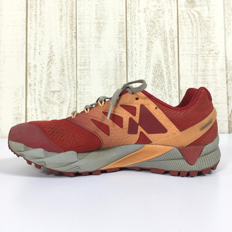 【Women's 23.5cm レッド系】 Merrell ( メレル ) アジリティピークフレックス2 E-メッシュ トレイルランニングシューズ J12556 Women's  トレイルランニングシューズ フットウェア