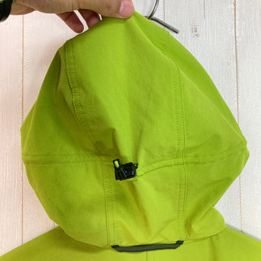 【Men's XS グリーン系】 Haglofs ( ホグロフス ) ボア フード Boa Hood ソフトシェル フーディ ジャケット ナイロン ウェア トップス アウター ジャケット ソフトシェル z00060385  ソフトシェル アウター ジャケット トップス