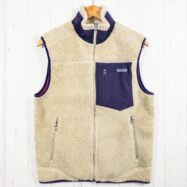 2014 Patagonia Classic Retro-X Vest (ELKH/Elcap Khaki) Men's Small Beige. Polyester fleece top. Product code: z00052861 EL.