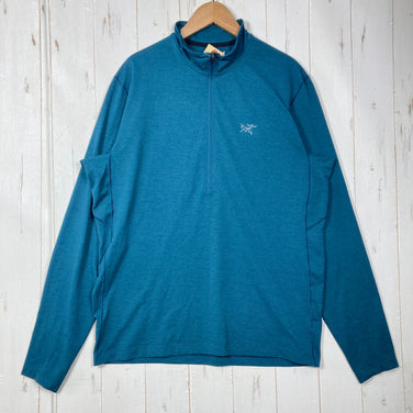 【Men's S グリーン系】 Arcteryx ( アークテリクス ) コーマック ジップ ネック ロングスリーブ Cormac Zip Neck LS ポリエステル ウェア トップス インナー シャツ ロングスリーブシャツ 化繊 z00059412  化繊 ロン