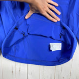 Arcteryx Sigma SL 女款中号蓝色连帽衫。已停产，难觅踪影，尼龙软壳外套。产品编号：z00053752。