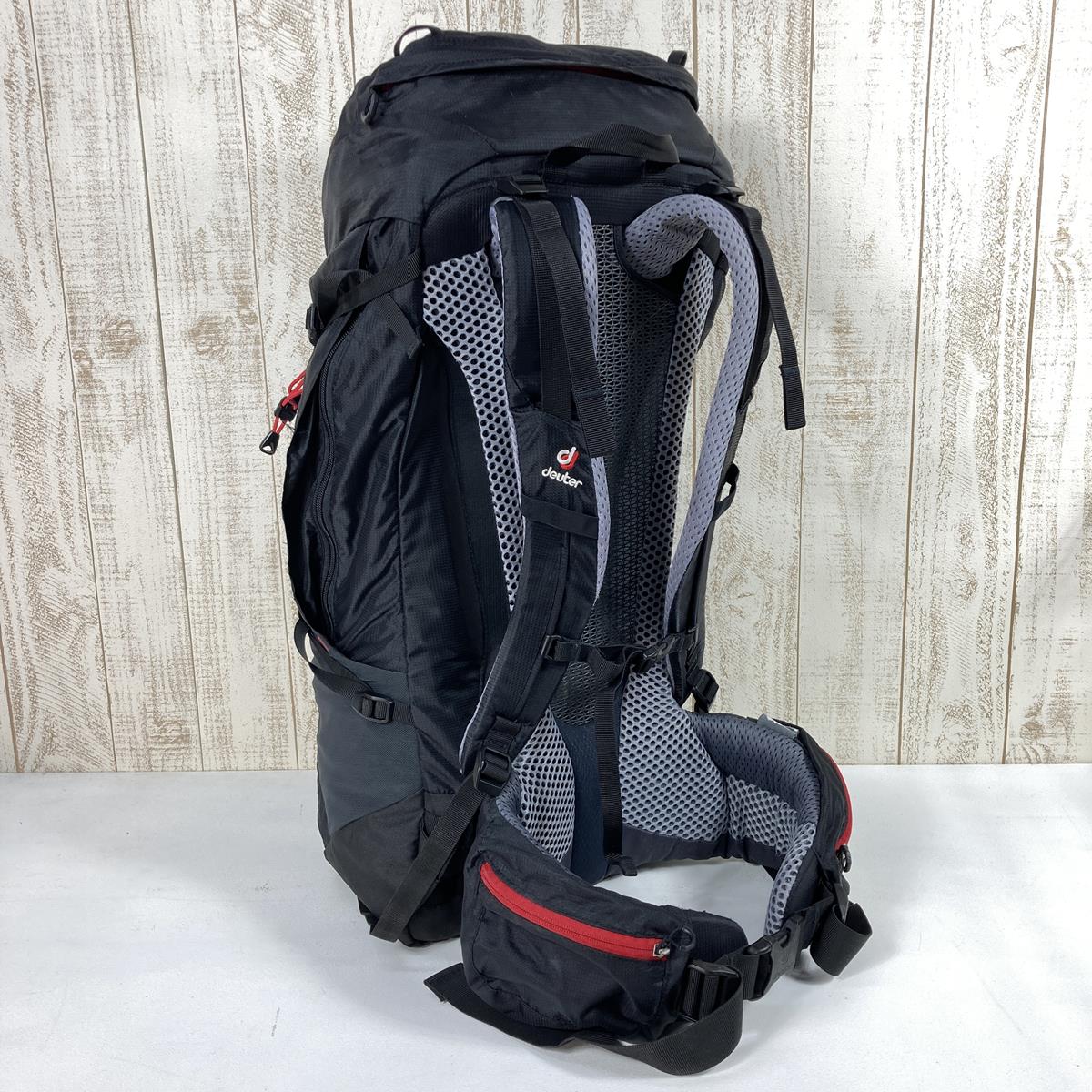 [OneSize 黑色] Deuter Futura Pro 44 El Futura Pro 44 El 背包 D3401918 容量 [30L-54L] 背包包收纳