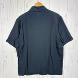 【Men's M ブラック系】 Houdini ( フーディニ ) メンズ ツリー ショートスリーブ シャツ M's Tree Shortsleeve Shirt 860051 True Black Light z00058245 True Black Light