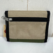 One Size Green Chums Trifold Wallet in Sweat Nylon (Sample) z00055494 Wallet, Wallet, Bag, Storage