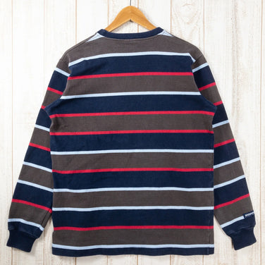 【Men's L ネイビー系】 Barbarian ( バーバリアン ) ラグビーシャツ ラガーシャツ クルーネック カナダ製 コットン ウェア トップス インナー シャツ ロングスリーブシャツ z00050142 ロングスリーブシャツ インナー シャツ トップス - 【公式】2ndGEAR（セカンドギア）Webショップ【登山用品・アウトドア用品専門 買取販売店】