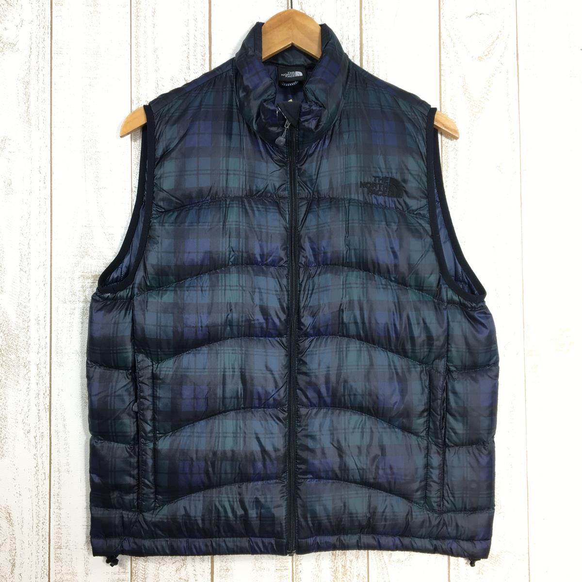 【Men's S ネイビー系】 The North Face ( ザ・ノースフェイス ) ノベルティー アコンカグア ベスト Novelty Aconcagua Vest 光電子ダウン 生産終了モデル 入手困難 ND18074 Asian Men's  ダウンインサ