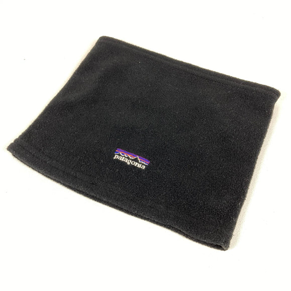 【OneSize ブラック系】 2003 Patagonia ( パタゴニア ) シンチラ ネックゲイター 入手困難 旧ロゴ 刺繍ロゴ フリース ウェア ウェア小物 ネックウェア ネックゲイター ネックウォーマー z00054231  ネックゲイター ネックウォーマ