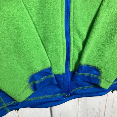 Mountain Equipment Style Croz Alpine Jacket, Men's Small, Green. Polyester fleece outerwear.