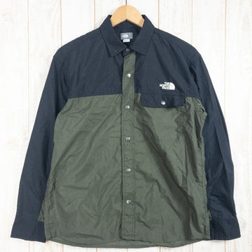 【Unisex S グリーン系】 The North Face ( ザ・ノースフェイス ) ロングスリーブ ヌプシ シャツ L/S Nuptse Shirt NR11961 Asian Unisex 化繊 ロングスリーブシャツ インナー シャツ トップス ウェア - 【公式】2ndGEAR（セカンドギア）Webショップ【登山用品・アウトドア用品専門 買取販売店】