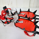 【Unisex M レッド系】 Montbell ( モンベル ) カジタックス LXB-12 アイゼン Kajitax LXB-12 Crampon ブラック / レッド 12本爪 セミワンタッチ クロムモリブデン鋼 ウィンターギア クランポン アイゼン z000