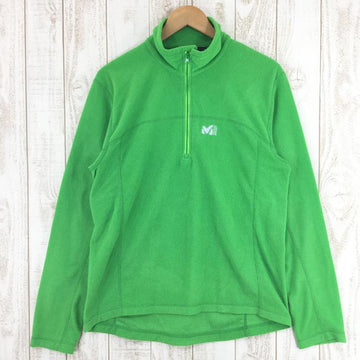 【Men's L グリーン系】Millet ( ミレー ) ベクター グリッド クォーター ジップ ジャケット Vector Grid Quarter Zip Jacket MIV4612 International Men's フリース アウター ジャケット トップス ウェア - 【公式】2ndGEAR（セカンドギア）Webショップ【登山用品・アウトドア用品専門 買取販売店】