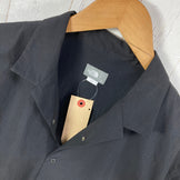 【Men's M ブラック系】 The North Face ( ザ・ノースフェイス ) ショートスリーブ オープン カラー シャツ S/S Open Collar Shirt 入手困難 直営店別注 エクスクルーシブモデル ポリエステル ウェア トップス インナー
