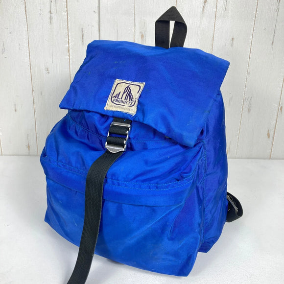 【OneSize ブルー系】 1970s Alpine Products（アルパインプロダクツ） コンパクト デイパック バッグ ストレージ バックパック デイパック 容量【～29L】 z00053505  デイパック 容量【～29L】 バックパック バッグ スト