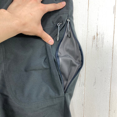 【Men's L グレー系】 Finetrack ( ファイントラック ) ストームゴージュ アルパイン パンツ Stormgorge Alpine Pants ガンメタル ポリエステル ウェア ボトムス ロングパンツ  z00058631 ガンメタル  ロングパ