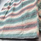 Men's Medium Green 1995 Patagonia Heavy Flannel Shirt, Sunny Stripe, Vintage, Original, Hard-to-Find, Rare Color, Cotton, Top, Undershirt, Long