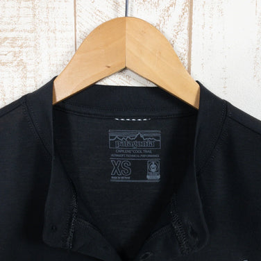 【Men's XS ブラック系】 Patagonia ( パタゴニア ) キャプリーン クール トレイル バイク ヘンリー Capilene Cool Trail Bike Henley ポリエステル 24431 International Men's ブラック | - 【公式】2ndGEAR（セカンドギア）Webショップ【登山用品・アウトドア用品専門 買取販売店】