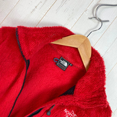 男士小号红色北面 Versa Air 拉链夹克 (Z00057040)