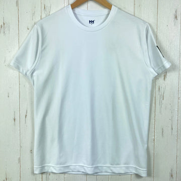 【Men's S ホワイト系】 Helly Hansen ( ヘリーハンセン ) ショートスリーブ チーム ドライ ティー S/S Team Dry Tee ポリエステル ウェア トップス インナー シャツ ショートスリーブTシャツ クルーネック 化繊 z00057