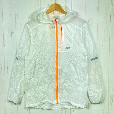 【Men's M ホワイト系】 New Balance ( ニューバランス ) パッカブル ウィンドシェルジャケット Packable Windshell Jacket ポリエステル ウェア トップス アウター ジャケット ウィンドシェル z00055724  ウィ