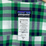 【Men's XS ブルー系】 2013 Patagonia ( パタゴニア ) フェズマン シャツ Fezzman Shirt JCY オーガニックコットン ウェア トップス インナー シャツ ショートスリーブシャツ コットン z00058892 JCY コットン