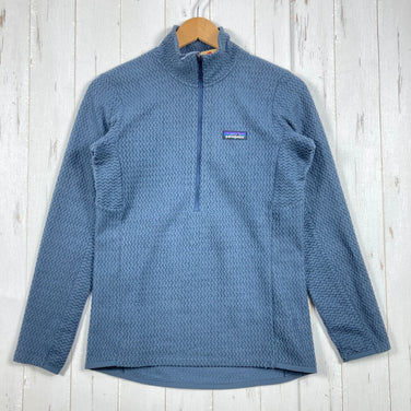 [女士小号海军蓝] 2022 Patagonia R1 Air Zip Neck SMDB 涤纶羊毛夹克 (z00053513)