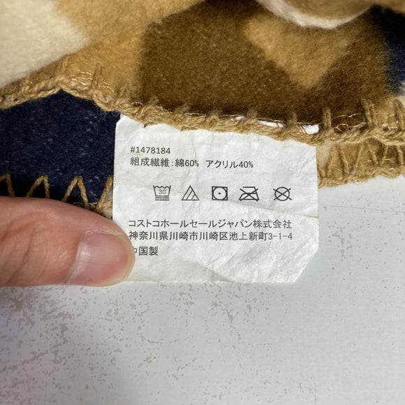 【OneSize ベージュ系】 Pendleton ( ペンドルトン ) クラシック ジャガード大判ひざ掛け コットン スリーピングシステム ブランケット キルト z00060003  ブランケット キルト スリーピングシステム