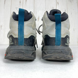 【Women's 23.5cm グレー系】 Salomon ( サロモン ) エックス ウルトラ 4 ミッド ワイド ゴアテックス X ULTRA 4 MID WIDE GORE-TEX QUARRY / BLACK / LEGION BLUE フットウェア トレッキングブーツ