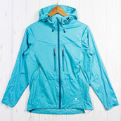 【Women's M ブルー系】 Finetrack ( ファイントラック ) ニュウモラップフーディ Nyumo Wrap Hoody ミント ポリエステル ウェア トップス アウター ジャケット ソフトシェル z00052637 ミント ソフトシェル アウター ジ - 【公式】2ndGEAR（セカンドギア）Webショップ【登山用品・アウトドア用品専門 買取販売店】