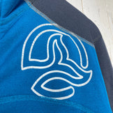 男式中蓝色 Ternua 保暖全拉链羊毛夹克 (z00053535)