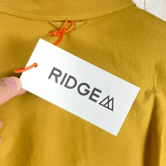 【Men's L イエロー系】 Ridge Mountain Gear ( リッジマウンテンギア ) ベーシック ロングスリーブ シャツ Basic Long Sleeve Shirt Rustic Mustard ポリエステル ウェア トップス インナー シャツ