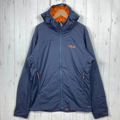 【Men's S ブラック系】 Rab ( ラブ ) ゼネアアルパインライトジャケット Xenair Alp Light Jacket 化繊ダウン ウェア トップス アウター ジャケット 化繊インサレーション プリマロフト・ゴールド・インサレーション・アクティブ z