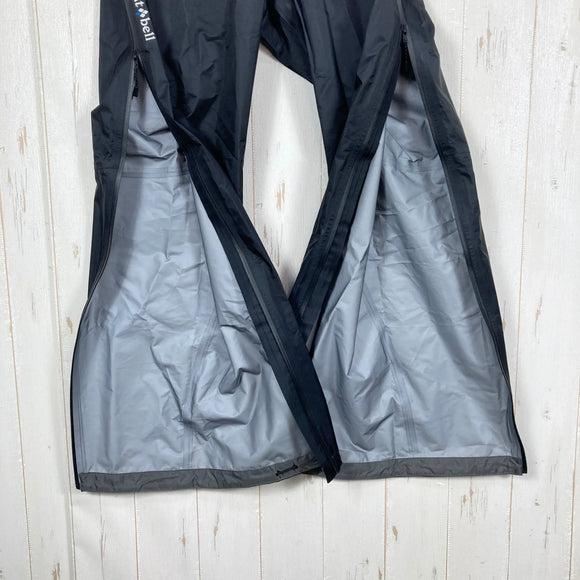 【Men's S ブラック系】 Montbell ( モンベル ) ストーム クルーザー フル ジップ パンツ Storm Cruiser Full Zip Pants ナイロン ウェア ボトムス ロングパンツ レインシェル z00055583  レインシェル ロン