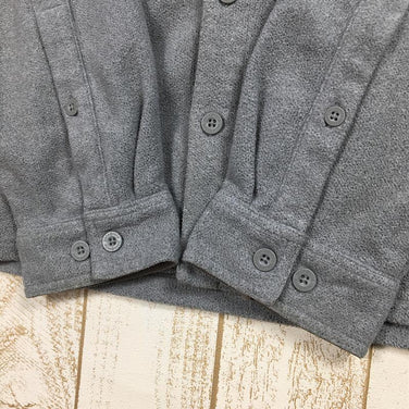 【Men's S グレー系】Patagonia ( パタゴニア ) ロングスリーブ ピケ フリース シャツ Long-Sleeved Pique Fleece Shirt 生産終了モデル 入手困難 25760 International Men's 化繊 ロングスリーブシャツ インナー シャツ トップス ウェア - 【公式】2ndGEAR（セカンドギア）Webショップ【登山用品・アウトドア用品専門 買取販売店】