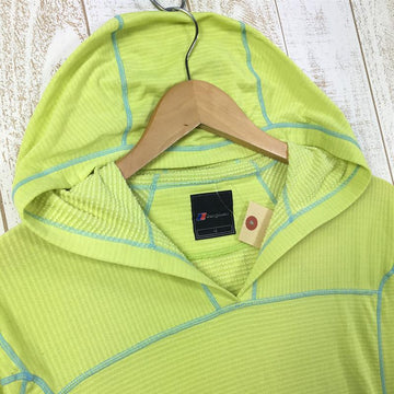 【Women's 12 イエロー系】Berghaus ( バーグハウス ) デヴァース フーディ Deverse Hoody マイクログリッド フリース プルオーバー ジャケット ベースレイヤー エクストリームシリーズ 20889 International Women's フリース アウター ジャケット トップス ウェア - 【公式】2ndGEAR（セカンドギア）Webショップ【登山用品・アウトドア用品専門 買取販売店】
