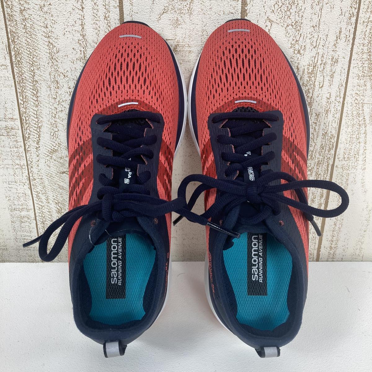 【Women's 24.0cm オレンジ系】 Salomon ( サロモン ) ソニック Ra 2 ウィメンズ Sonic Ra 2 W ロードランニングシューズ L40688500/406885 Women's Dubarry / Navy Blazer / White ロード