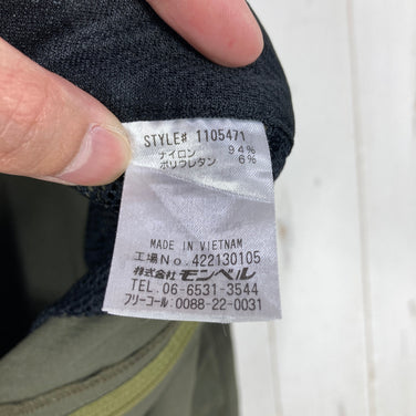 【Men's L グリーン系】 Montbell ( モンベル ) ストレッチ O.D. パンツ メンズ Stretch O.D. Pants Men's 1WAYストレッチ リップストップ はっ水加工 ナイロン ウェア ボトムス ロングパンツ ソフトシェル z00