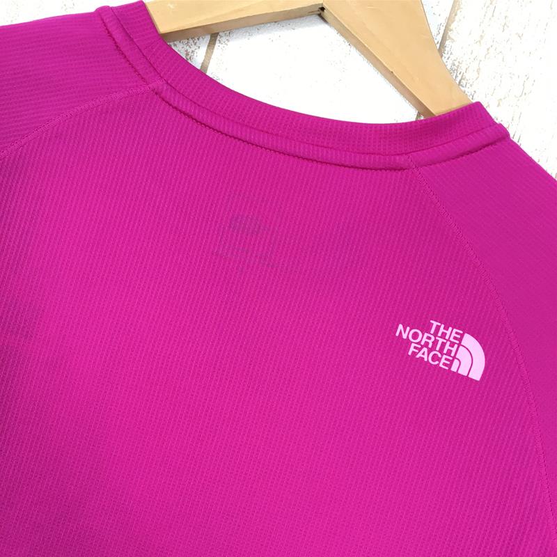 【Women's S ピンク系】 The North Face ( ザ・ノースフェイス ) ロングスリーブ Gtd クルー Long Sleeve Gtd Crew Tシャツ ロンt クルーネック NTW11670 Asian Women's  化繊 ロングスリーブT