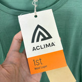 【Women's S グリーン系】 Aclima ( アクリマ ) ライトウール クラシック ティー LightWool Classic Tee 106820 362 DARK IVY z00055904 362 DARK IVY ウール ショートスリーブTシャツ クル