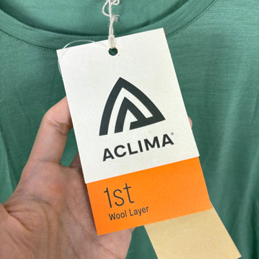 【Women's S グリーン系】 Aclima ( アクリマ ) ライトウール クラシック ティー LightWool Classic Tee 106820 362 DARK IVY z00055904 362 DARK IVY ウール ショートスリーブTシャツ クル